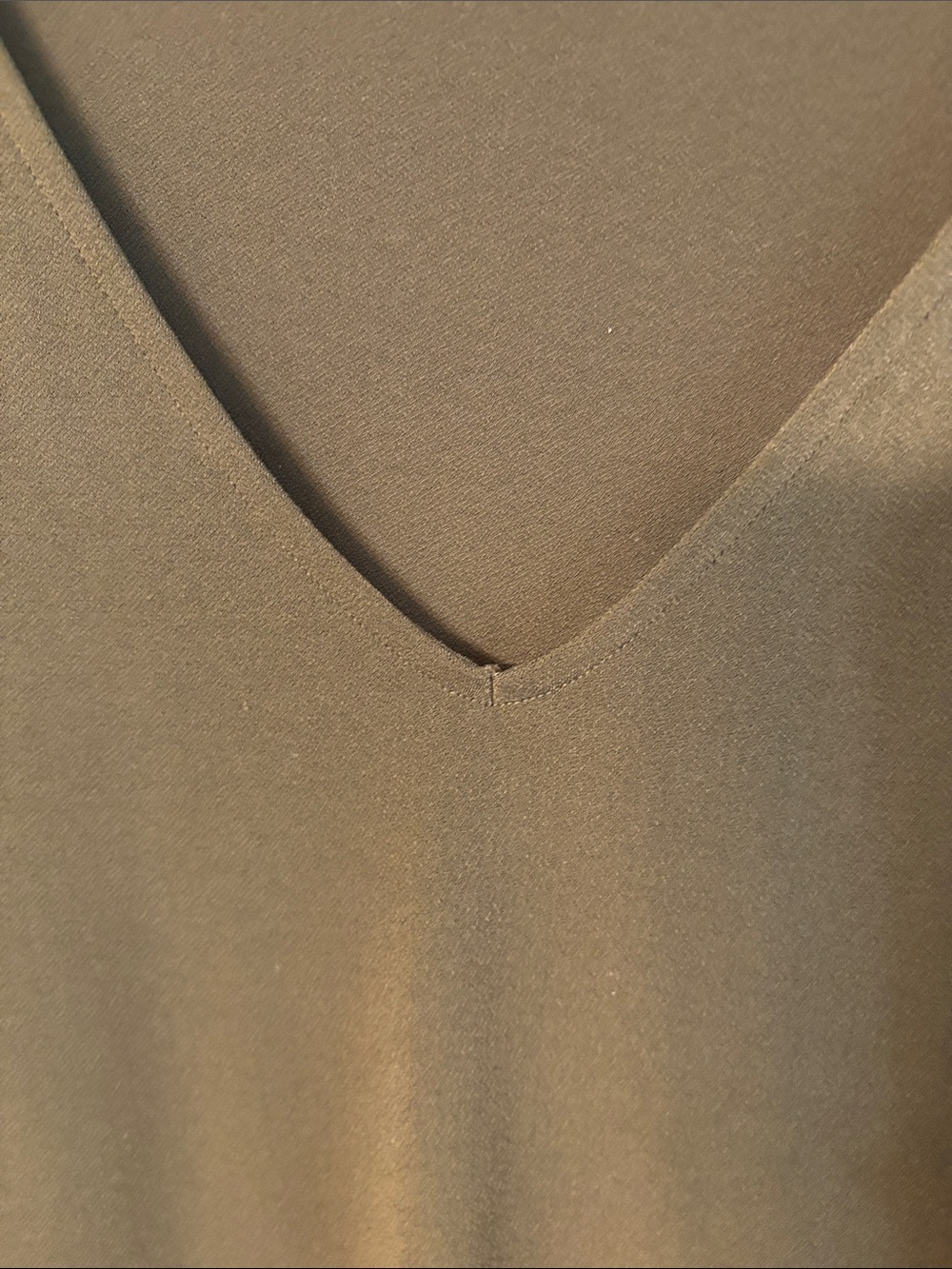 Banana Republic Olive V-Neck Flutter Sleeve Tunic - Picture 5 of 10
